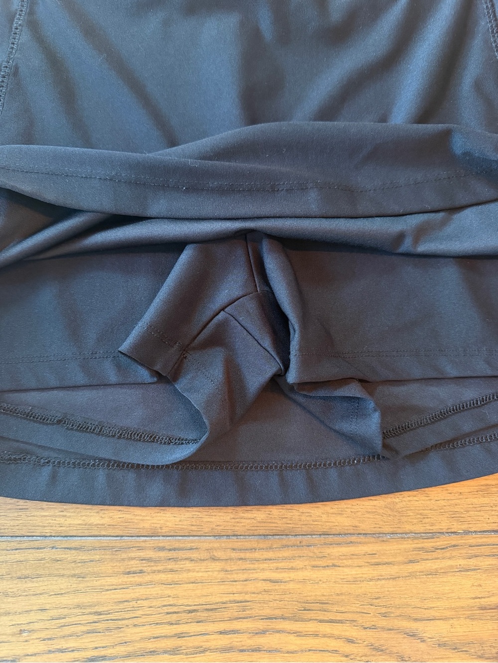 Avia black athletic mini skirt with built in shorts, size S - Picture 4 of 5